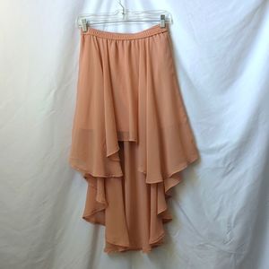 High Low Circle Skirt
